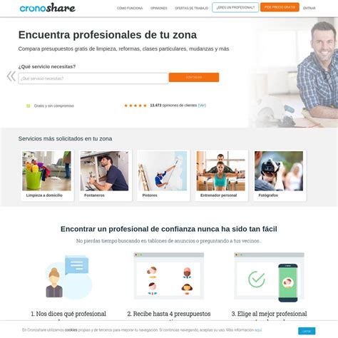 cronoshare valencia|Encuentra Profesionales de Confianza y Compara presupuestos.